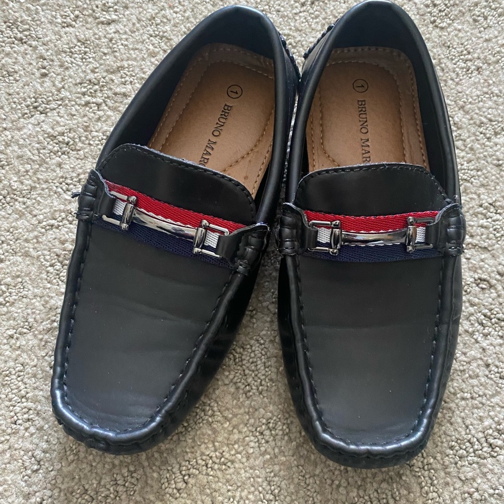boys loafers shoes sz1